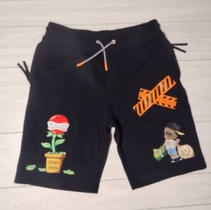 CivilizeD Mens Street Wear Sweat Pants Shorts Hip Hop  sz L